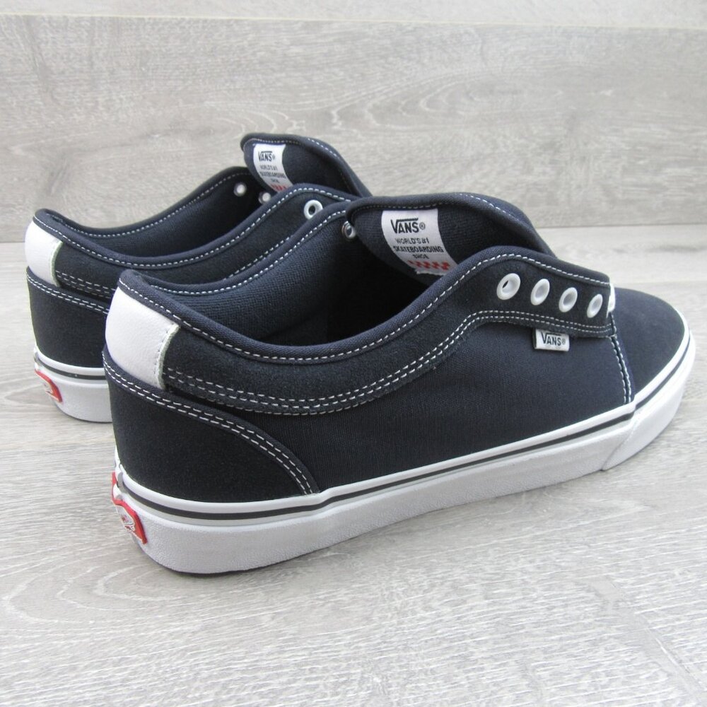 Vans Skate Chukka Low Shoe Dark Navy Blue Mens Size 11 NEW - Picture 7 of 15